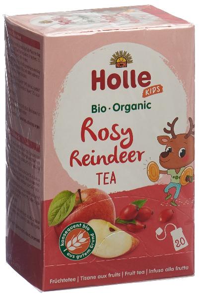 HOLLE Baby Rosy Reindeer Früchtetee Bio 20 x 2.2 g