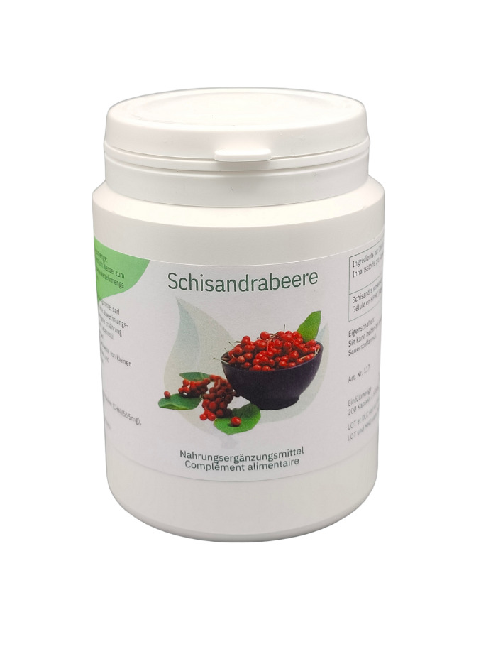 DM24 Schisandra Beeren Kps 200 Stk à 500mg