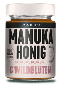 DrogerieMarkt24 - DrogerieMarkt24 MADHU Manuka Honig&Wildblüten 250g - Burgerstein