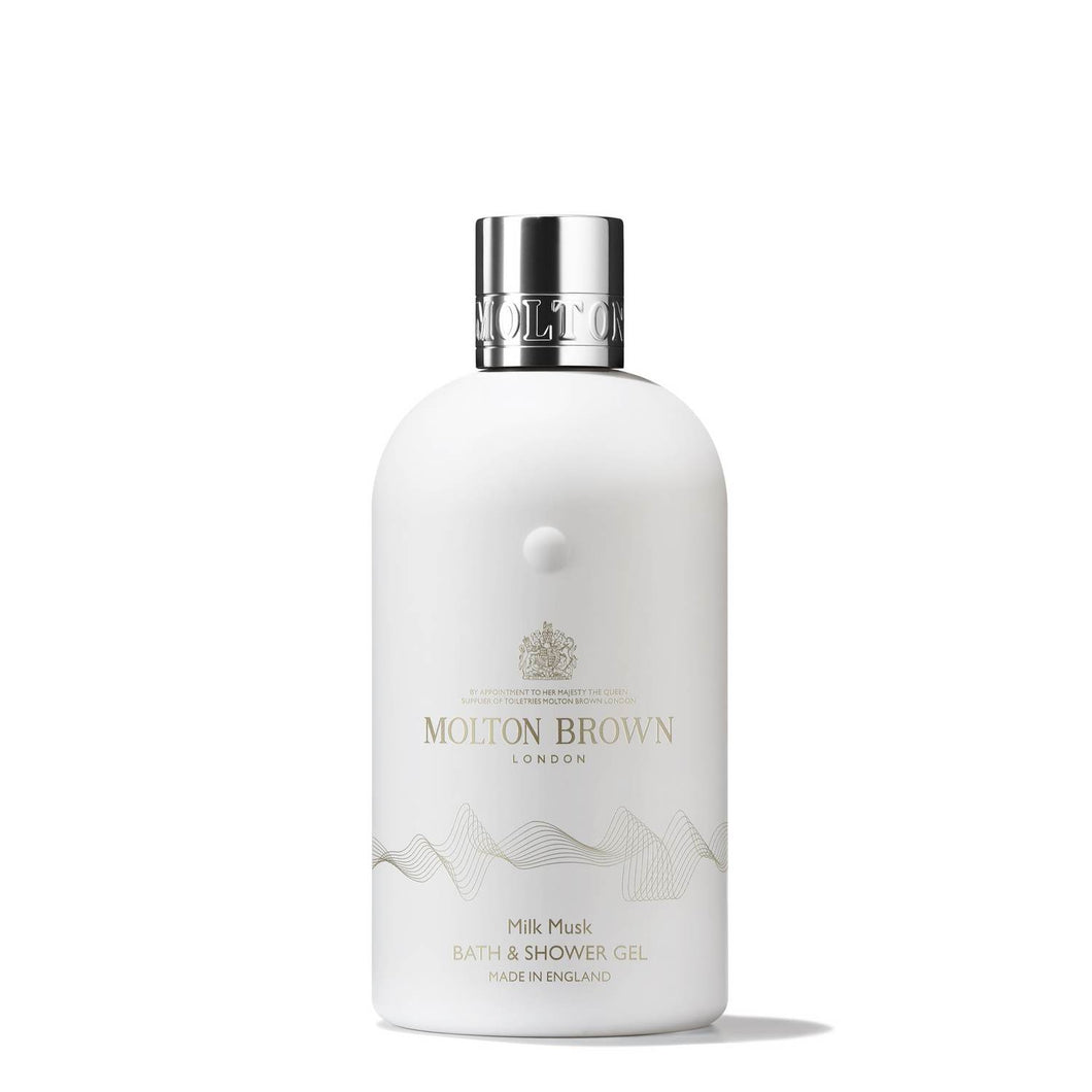 DrogerieMarkt24 - DrogerieMarkt24 MOLTON BROWN Milk Musk Bath & Shower Gel Body Wash - Burgerstein