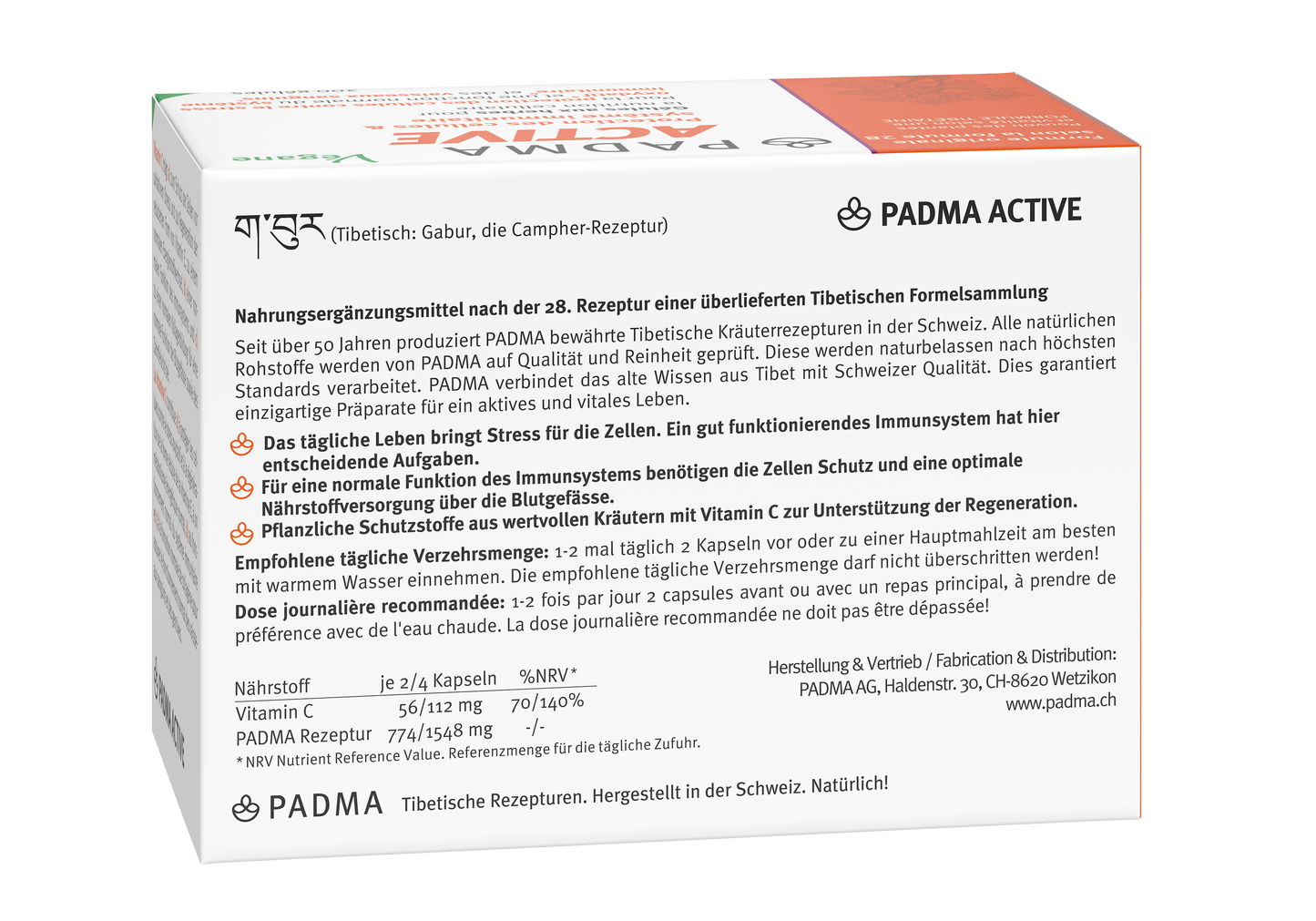 PADMA active Kaps 200 Stk