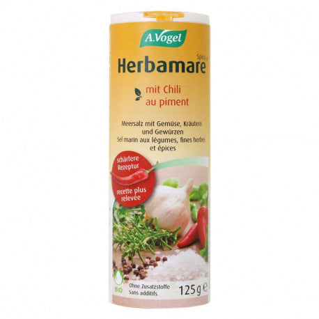 DrogerieMarkt24 - DrogerieMarkt24 A. VOGEL Herbamare Spicy Kräutersalz Streudose 125 g - Burgerstein