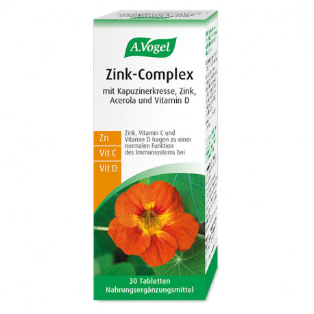 DrogerieMarkt24 - DrogerieMarkt24 A. VOGEL Zink-Complex Tabletten 30 Stück - Burgerstein