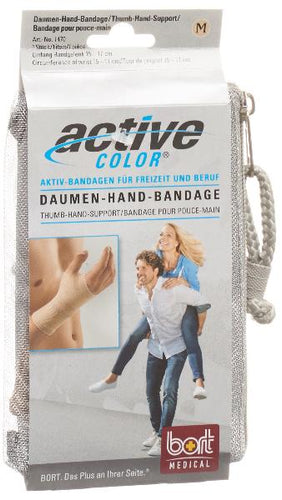 ACTIVECOLOR Daumen-Hand-Bandage Beige