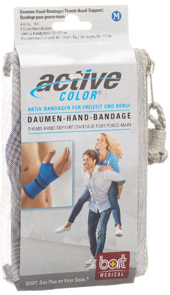 ACTIVECOLOR Daumen-Hand-Bandage blau