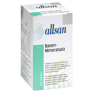 DrogerieMarkt24 - DrogerieMarkt24 ALLSAN Basen Mineralsalz Tabletten 300 Stück - Burgerstein