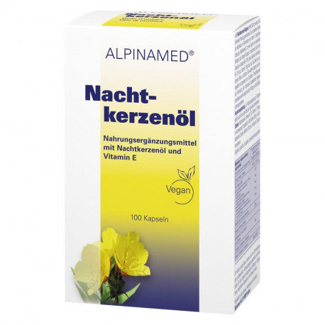 DrogerieMarkt24 - DrogerieMarkt24 ALPINAMED Nachtkerzenöl Kapseln 100 Stück - Burgerstein