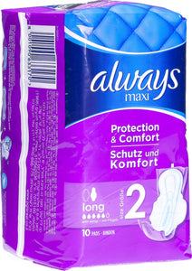 ALWAYS Maxi Binde Long Plus (10 Stk.)