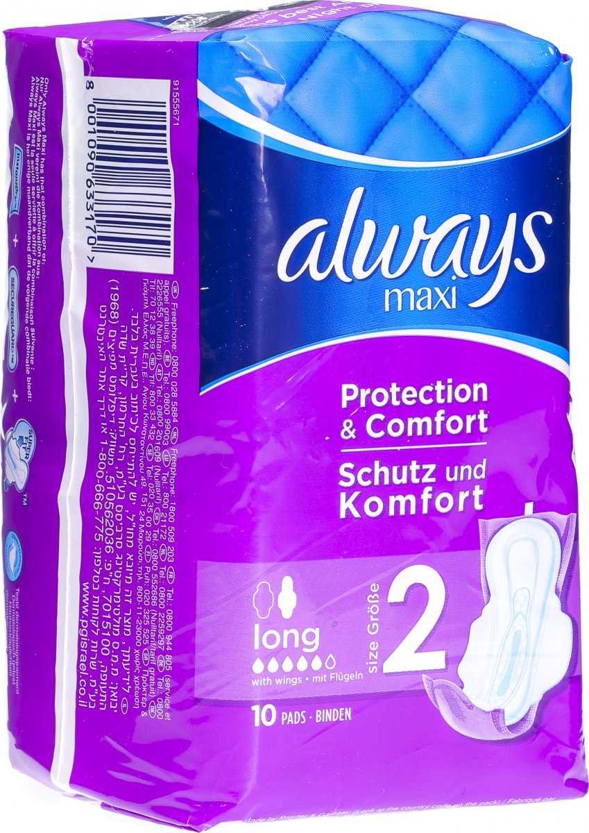 ALWAYS Maxi Binde Long Plus (10 Stk.)