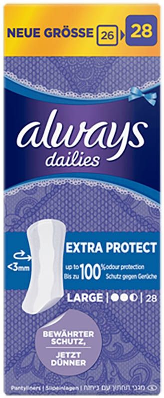ALWAYS Slipeinlage Extra Protect Large (28 Stk.)