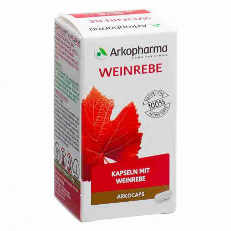 DrogerieMarkt24 - DrogerieMarkt24 ARKOCAPS Weinrebe Kapseln 45 Stück - Burgerstein