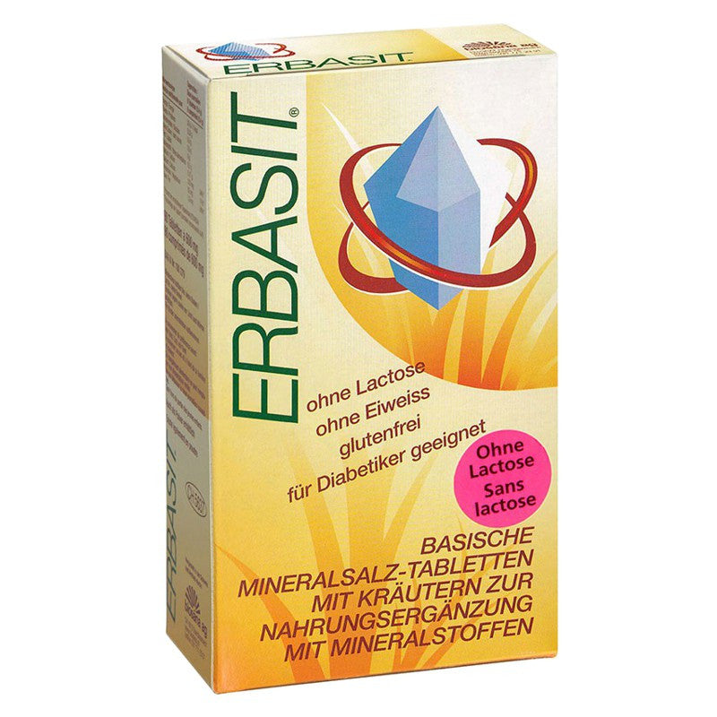BIOSANA Erbasit Mineralsalz Tabletten laktosefrei (128 Stk.)