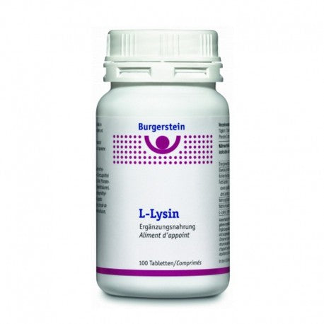 BURGERSTEIN L-Lysin 500 mg 100 Stück - DrogerieMarkt24
