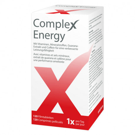 DrogerieMarkt24 - DrogerieMarkt24 AXAPHARM COMPLEX Energy Filmtabletten Dose 120 Stück - Burgerstein
