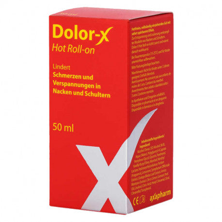 DrogerieMarkt24 - DrogerieMarkt24 AXAPHARM DOLOR-X Hot Roll-on 50 ml - Burgerstein