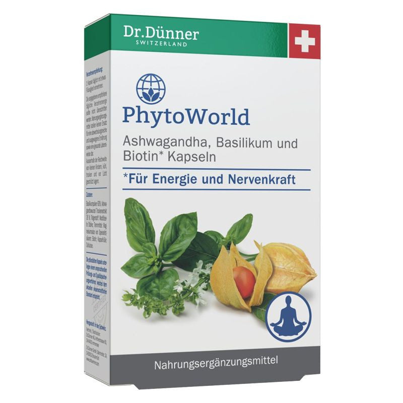 DR. DÜNNER Ashwagandha Energie + Nerven Kapseln (40 Stk.)