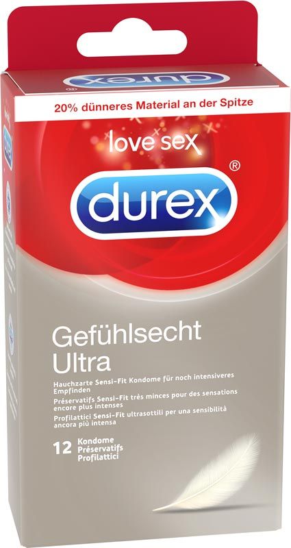 DUREX Präservativ Gefühlsecht Ultra (12 Stk.)