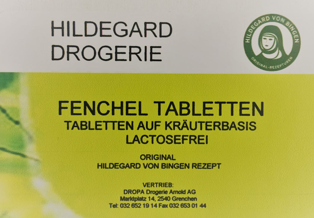 HILDEGARD VON BINGEN Fenchel Tabletten  (40 g, 120 Stk.)