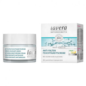 DrogerieMarkt24 - DrogerieMarkt24 LAVERA Anti-Falten Feuchtigkeit Creme Q10 basis sensitiv 50 ml - Burgerstein