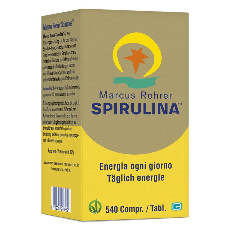 MARCUS ROHRER Spirulina Tabletten