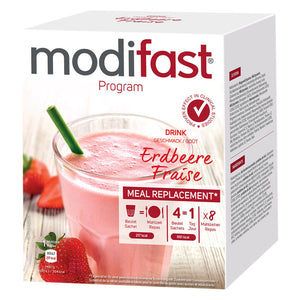 MODIFAST Programm Drink Erdbeere (8 x 55 g)