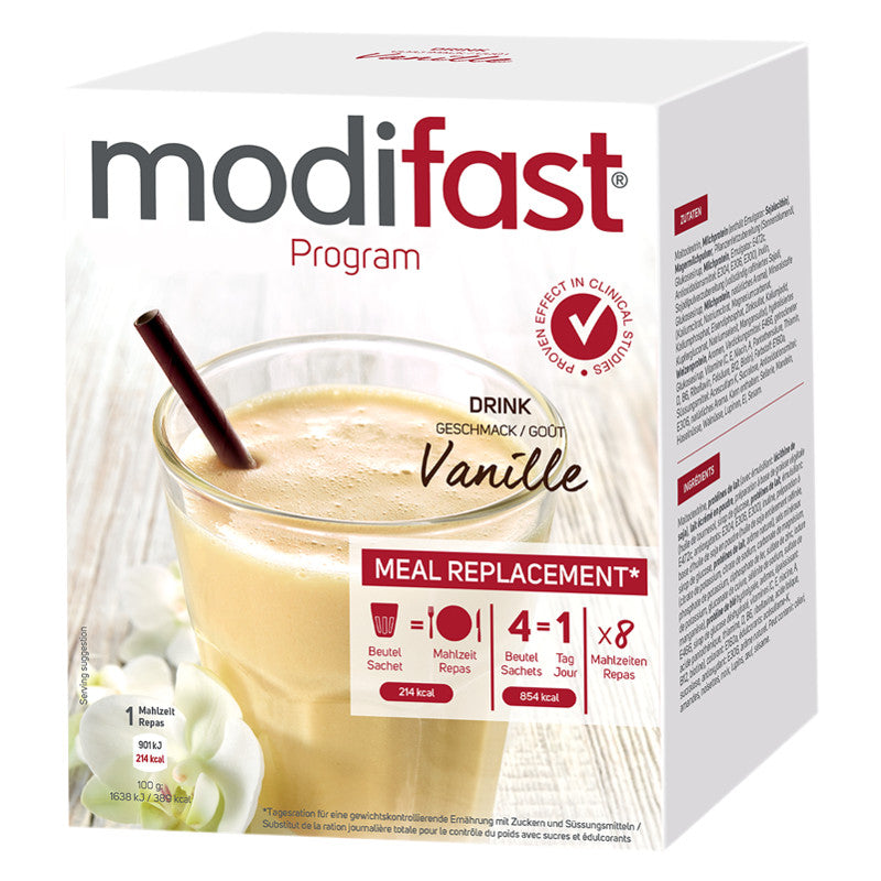 MODIFAST Programm Drink Vanille (8 x 55 g)