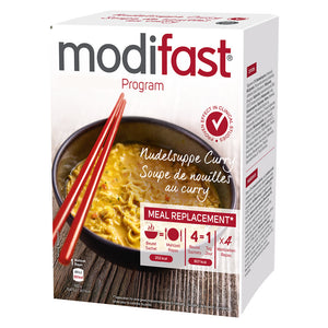 MODIFAST Programm Nudelsuppe Curry (4 x 55 g)