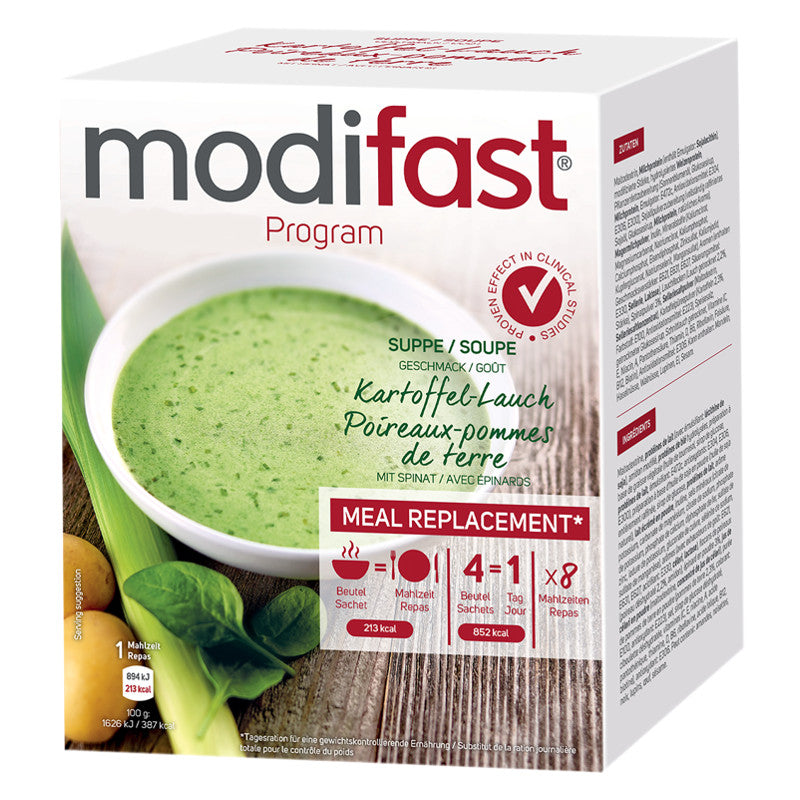 MODIFAST Programm Suppe Kartoffel-Lauch (8 x 55 g)