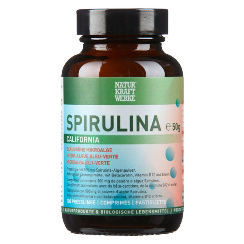 NATURKRAFTWERKE Spirulina Cali Tabletten 500 mg