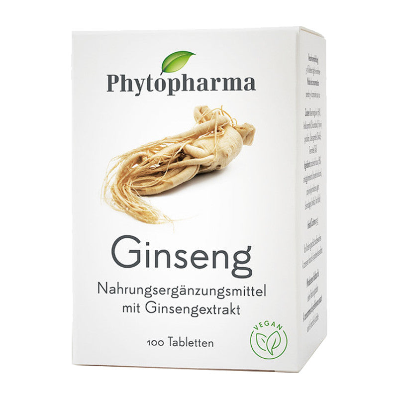 PHYTOPHARMA Ginseng Tabletten (100 Stk.)