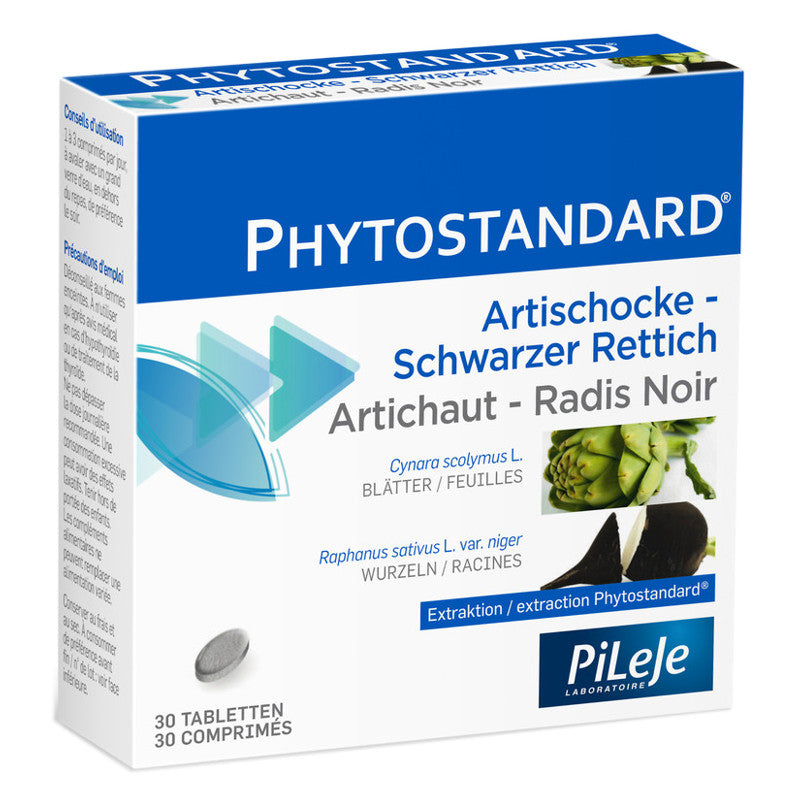 Phytostandard Artischocke-Schwarzer Rettich Tabletten (30 Stk.)