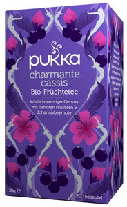 PUKKA Charmante Cassis Tee Bio Beutel (20 Stk.)