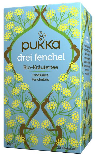 PUKKA Drei Fenchel Tee Bio Beutel (20 Stk.)