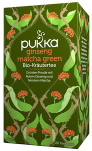 PUKKA Ginseng Matcha Green Tee Bio Beutel (20 Stk.)