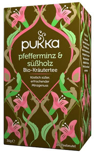 PUKKA Pfefferminz Und Süssholz Tee Bio Beutel (20 Stk.)