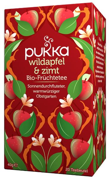 PUKKA Wildapfel Und Zimt Tee Bio Beutel (20 Stk.)