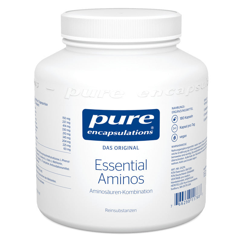 PURE Essential Aminos Kapseln Dose (180 Stk.)