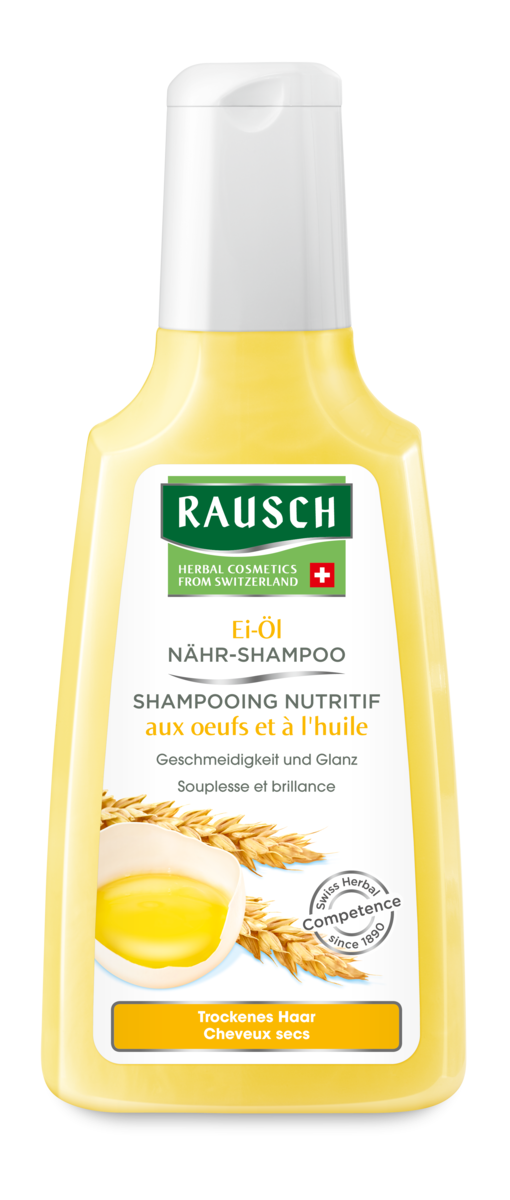 RAUSCH Ei-Oel Nähr Shampoo 3 Packungen à 200 ml
