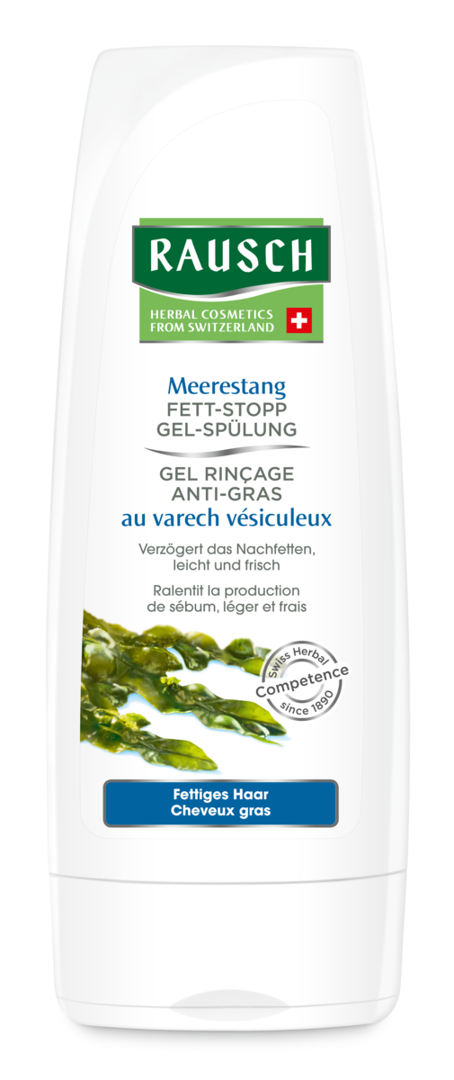 RAUSCH Meerestang-Fett Stopp Gel-Spülung 3 Packungen à 200 ml