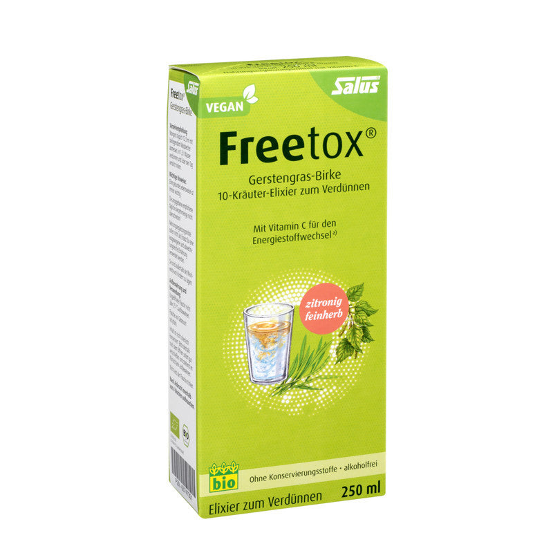 SALUS Freetox Elixier Gerstengras Birke Bio (250 ml)
