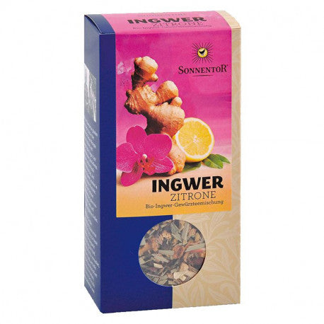 DrogerieMarkt24 - DrogerieMarkt24 SONNENTOR Ingwer Zitronen Tee 80 g - Burgerstein