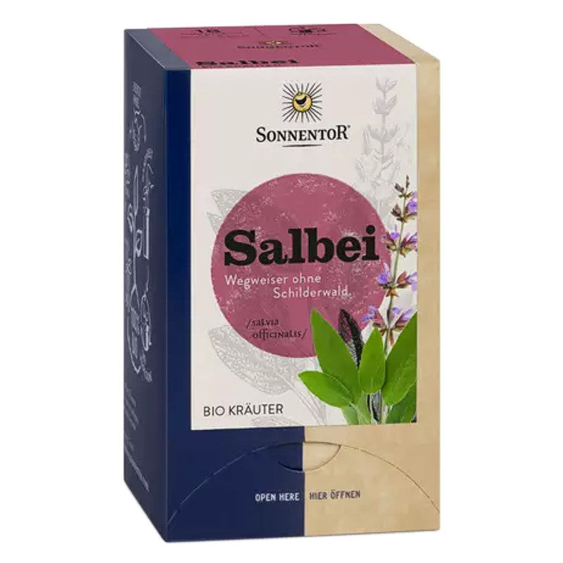 DrogerieMarkt24 - DrogerieMarkt24 SONNENTOR Salbei Tee Beutel 18 Stück - Burgerstein