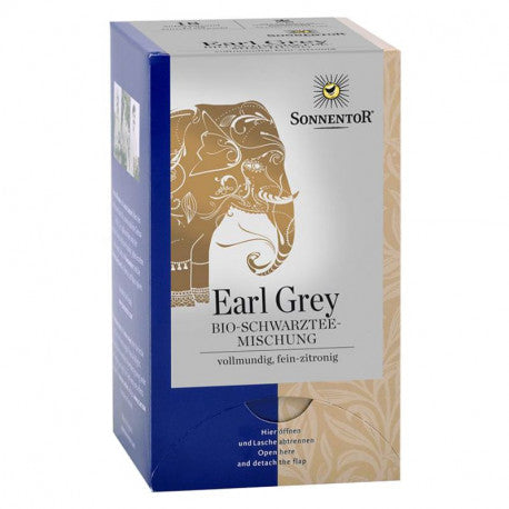 DrogerieMarkt24 - DrogerieMarkt24 SONNENTOR Schwarztee Earl Grey Beutel 18 Stück - Burgerstein