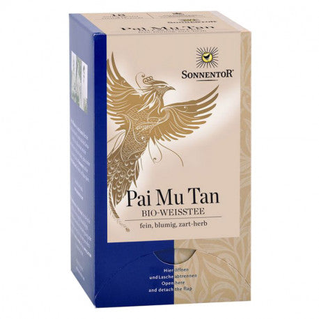 DrogerieMarkt24 - DrogerieMarkt24 SONNENTOR Weisser Tee Pai Mu Tan Beutel 18 Stück - Burgerstein