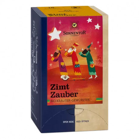 DrogerieMarkt24 - DrogerieMarkt24 SONNENTOR Zimt Zauber Tee Beutel 18 Stück - Burgerstein