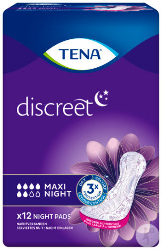 TENA Discreet Maxi Night (12 Stk.)
