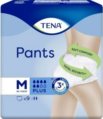 TENA Pants Plus M 80-110cm 9 Stk