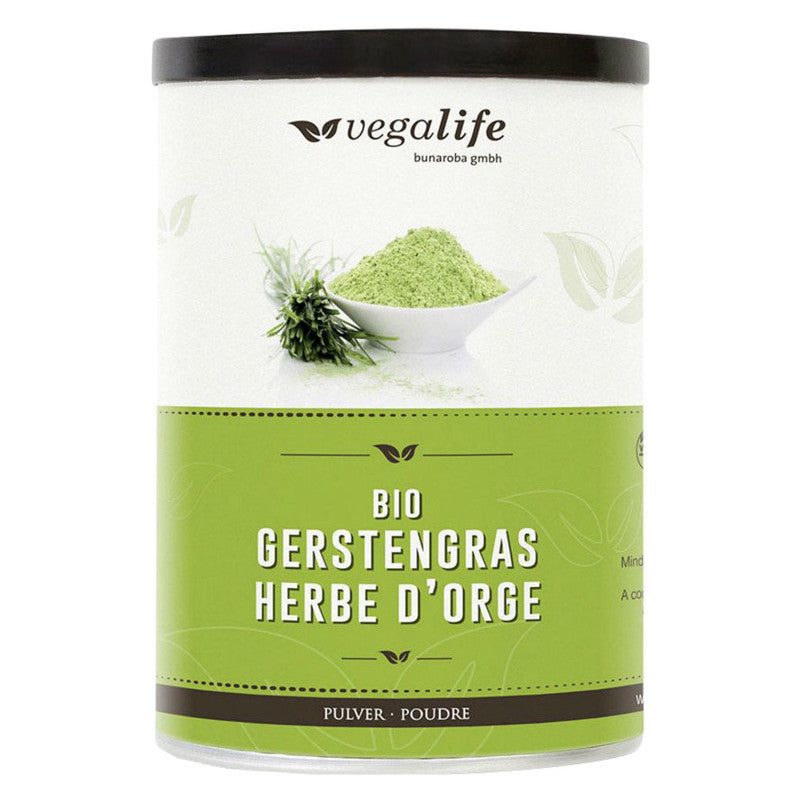 VEGALIFE Gerstengras Pulver Dose (125 g)