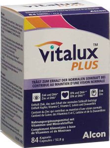 VITALUX plus Kapseln Omega + Lutein
