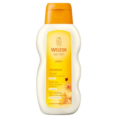 DrogerieMarkt24 - DrogerieMarkt24 WELEDA Baby Calendula Pflegeöl parfümfrei 200 ml - Burgerstein